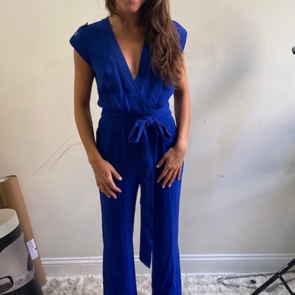 Blue Jumpsuit - Picture 2 of 4